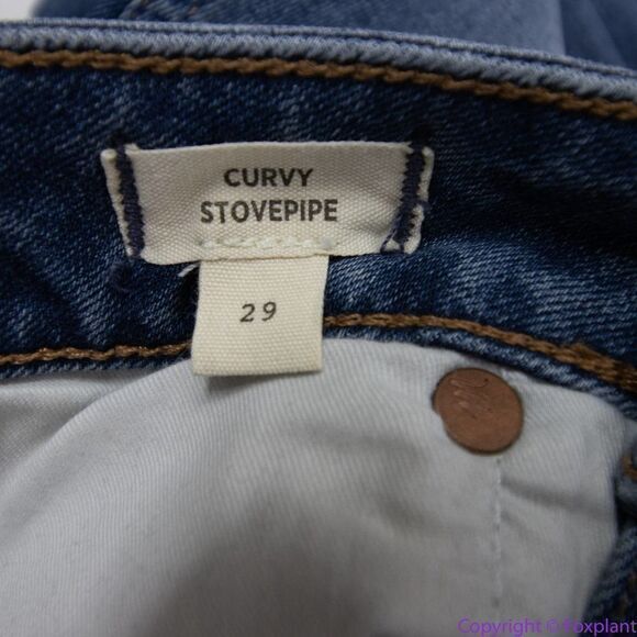 NEW Madewell Curvy Stovepipe Jeans‎ in Dearham Wash, 29 - Picture 13 of 13